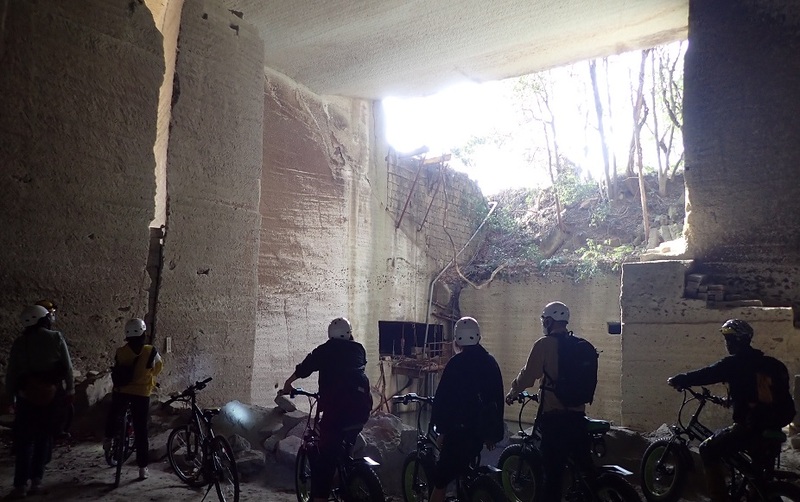 2022年11月27日(日)地下採掘場跡地探検 &《e-bike》サイクリング in 大谷町【午後】