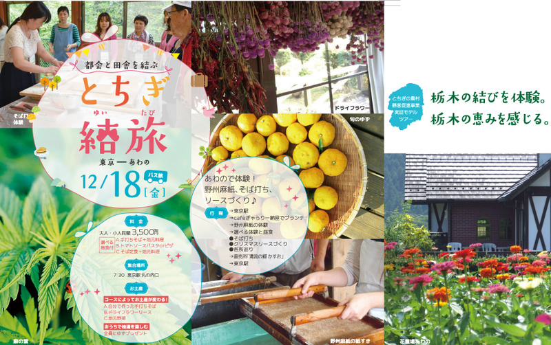 12月18日(金)とちぎ結旅 東京-あわの
