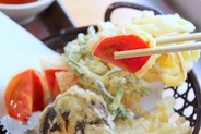 トマトの天ぷら