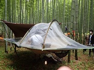 「ハンモックスタイルのテント」でキャンプ体験！！　※画像はイメージです。