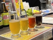 ２軒目の『BLUE MAGIC』では、４種のビールを飲み比べ♪（画像はイメージ）