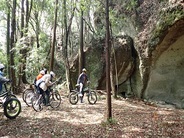 大谷石採掘場跡地の里山も《e-bike》で乗り入れ探訪！！　＊画像はイメージです