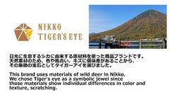 NIKKO TIGER'S EYE (鹿革・鹿角の商品化)